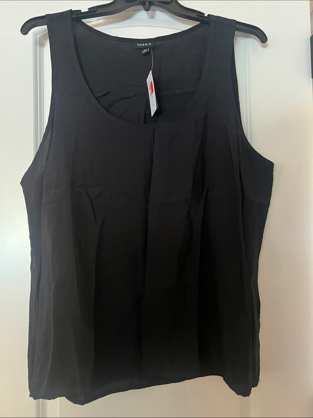 torrid Black Scoop Neck Tank Top